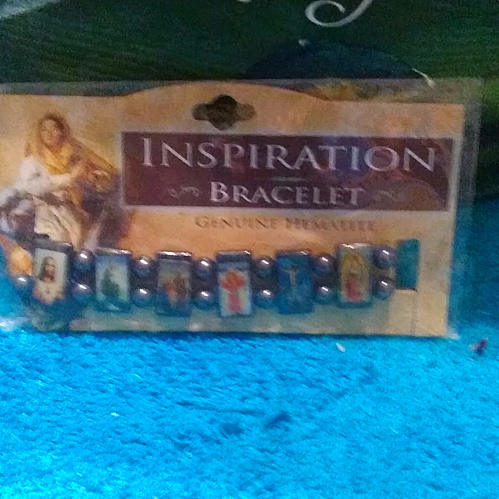 New Inspiration Bracelet Genuine Hematite